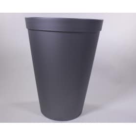 vase plastique (intérieur référence 537328) gris  