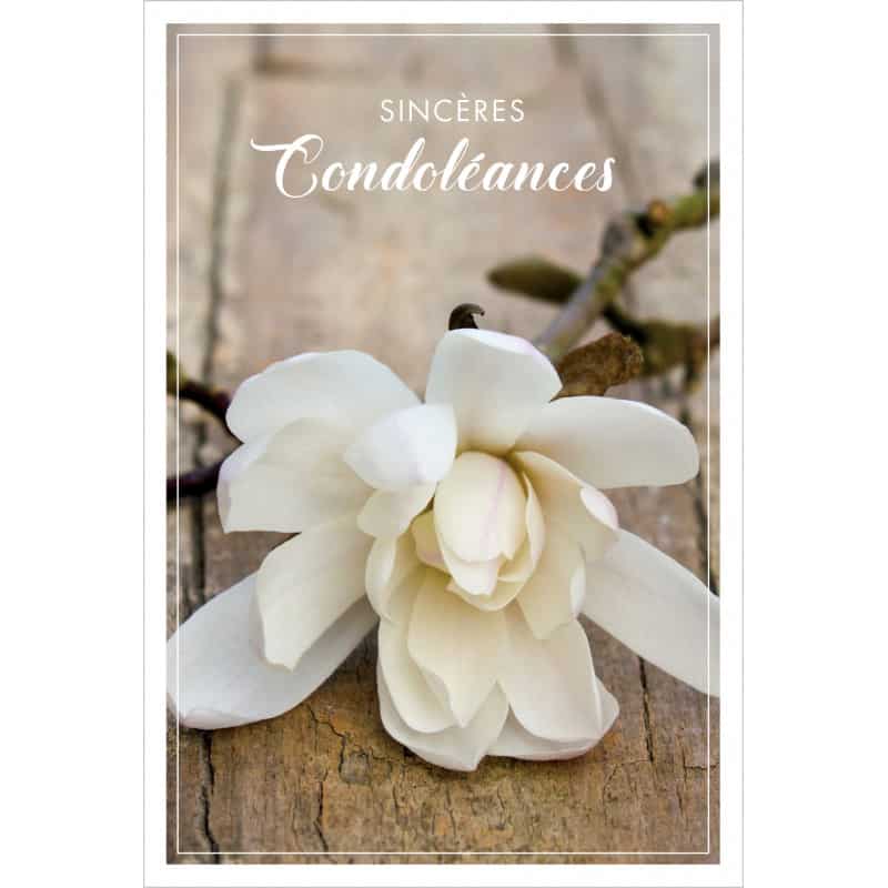 Lot de 25 cartes de condoléances avec enveloppes DIN longues – Motif fleur  de deuil – Cartes de remerciement sans fenêtre – Carte de condoléances