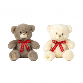 Ours assortis avec ruban peluche noel grossiste Smold