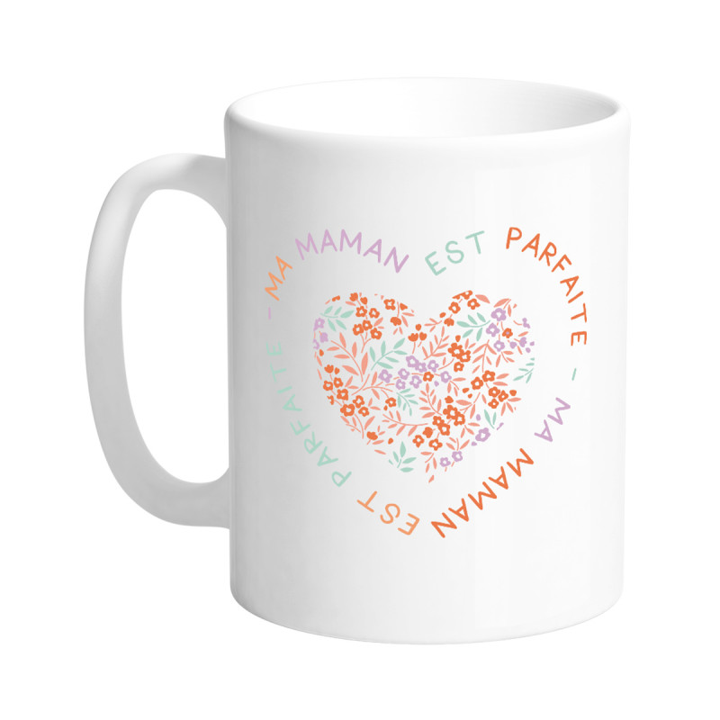 Mug maman parfaite contenant céramique décoration grossiste