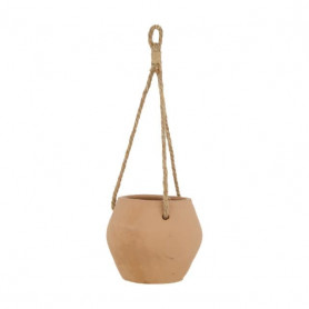 Pot suspendu terre cuite H. 12.5cm - Olivier