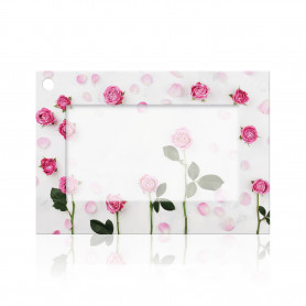 Cartes fleurs neutre emballage carterie fleuriste