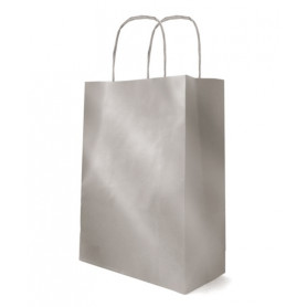 Sac kraft argent x50 emballage grossiste