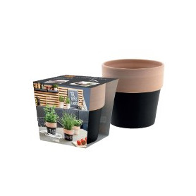 Cache-pot tableau noir -...