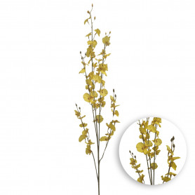 Oncidium jaune artificielle tergal fleuriste grossiste