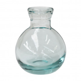 Vase en verre D. 7 x H....