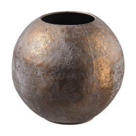 Vase boule en métal - Douro