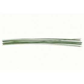 Paquet de 30 fils de fer 0.8x400mm vert - Orb - Fixations - Grossiste