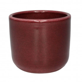 Cache-pot couleur bordeaux...