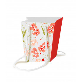 Paquet de 10 sacs printemps 3 couleurs - Signature - Emballage fleuriste