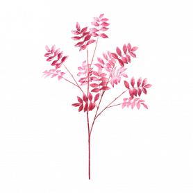 Bouquet de 2 branches de Pokeberry 91cm 3 couleurs - Teinturier - Grossiste fleurs artificielles