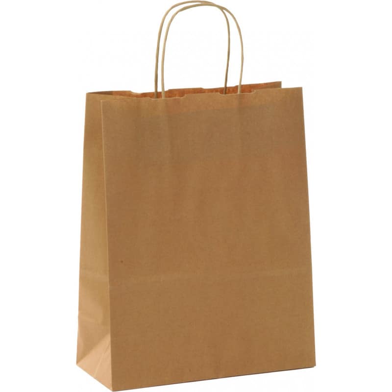 Sac kraft naturel 35 x 14 x H.44 cm